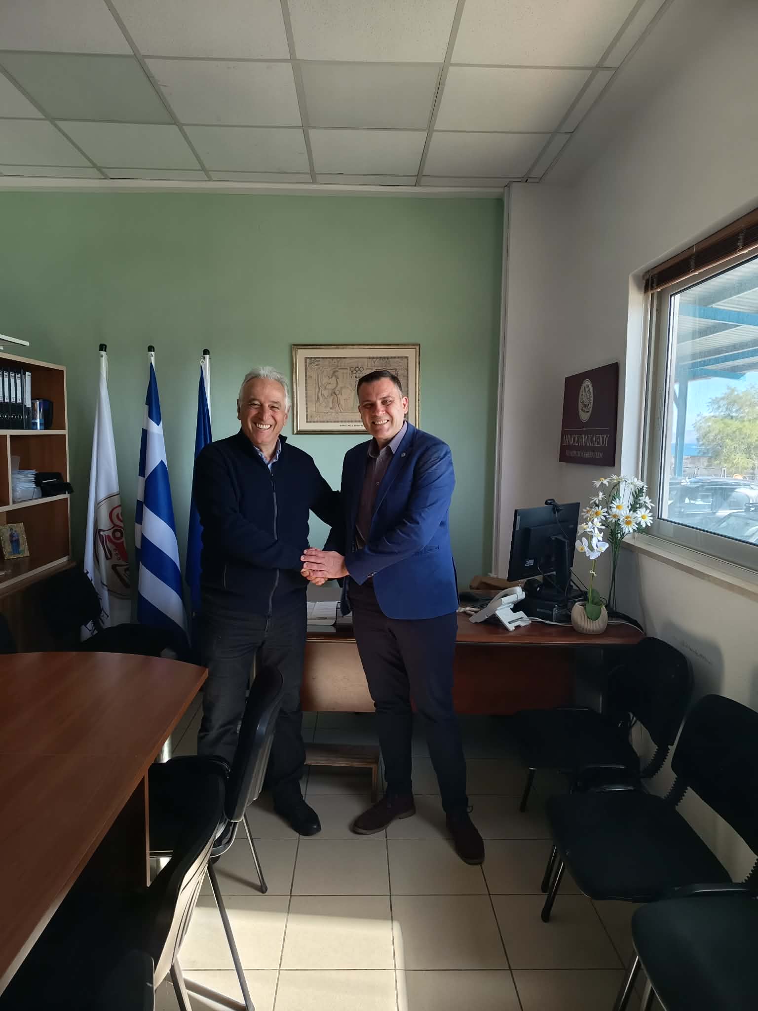 Ε.Σ.ΠΕ.Ε.ΗΡ.: ΕΠΙΣΗΜΗ ΣΥΝΑΝΤΗΣΗ ΜΕ ΑΝΤΙΔΗΜΑΡΧΟ ΠΑΙΔΕΙΑΣ